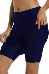 img 3 attached to Labelar Womens Skirted Protective Swimsuit Women's Clothing and Swimsuits & Cover Ups