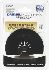 img 3 attached to 🔧 Dremel MM502 1/16-Inch Grout Removal Oscillating Multi-Tool Blade, (1-Pack) - Suitable for Bosch, Makita, Milwaukee, and Rockwell