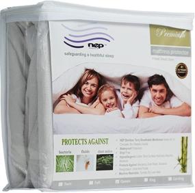 img 4 attached to Hypoallergenic Waterproof Noiseless Mattress Protector