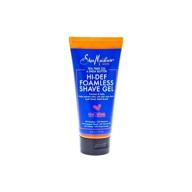 sheamoisture foamless shave gel for men - tea tree oil and shea butter shaving gel with 6 oz of shea butter logo