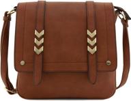👜 black women's handbags & wallets: large double compartment crossbody bags logo