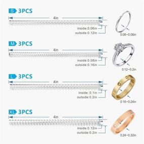 img 3 attached to AdnesUSA Invisible Ring Size Adjuster