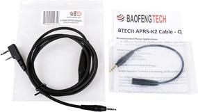 img 1 attached to 🎧 BTECH APRS-K1 Cable: High-Quality Audio Interface for BaoFeng, BTECH BF-F8HP, UV-82HP, UV-5X3 (APRSpro, APRSDroid Compatible - Android, iOS)