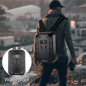 img 2 attached to 🎒 Durable Waterproof Backpack Case Bag for DJI Phantom 3/4 and Phantom 4Pro Drones - Perfect for Travel