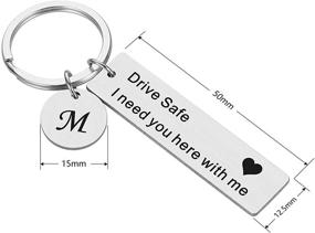 img 2 attached to Drive Keychain Letter Husband Boyfriend