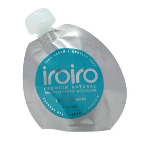img 2 attached to 🌿 Iroiro Emerald Green Hair Dye: Natural Premium Semi-Permanent Color, 4oz