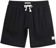 maamgic shorts zipper workout bottoms logo