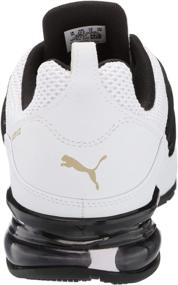 img 2 attached to PUMA Регулируйте белую мужскую обувь для бега Puma Blackmetallic