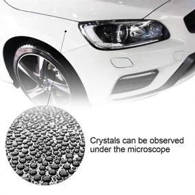 img 3 attached to 🚗 Керамическое покрытие Greyghost для автомобилей - Набор Mr Fix 9h NanoCoat: Супергидрофобная защита для краски, защитное стекло от царапин, высокий блеск автошампуня - 9h керамика.