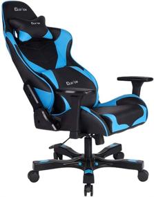 img 3 attached to 🕹️ Clutch Chairz Crank Series: Ergonomic Gaming Chair with Lumbar Pillow - Black/Blue