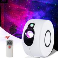 🌌 transform your space with the galaxy projector: starry night light show led sky light projector for bedroom, adults room, home party decoration (white) логотип