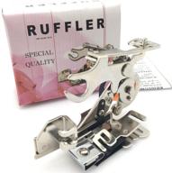 🧵 fqtanju ruffler sewing machine presser foot for precise gathering & pleating, model #55705 logo