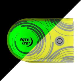 img 3 attached to 🔦 Nite Ize TGLR-33-R3 TagLit перезаряжаемый магнитный светодиодный маркер безопасности: улучшенная видимость в желтом