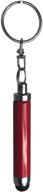 🖊️ samsung stratosphere stylus pen: boxwave [bullet capacitive stylus] mini stylus pen with keyring loop - ruby logo