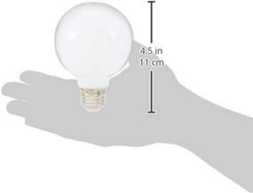 img 1 attached to 💡 Frosted Dimmable Lifetime LED Bulb - Comparable to AmazonBasics