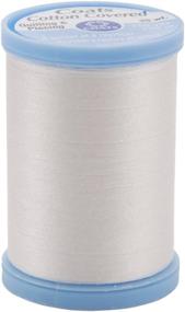 img 1 attached to 🧵 White 250-Yard Coats & Clark Cotton Covered Quilting and Piecing Thread