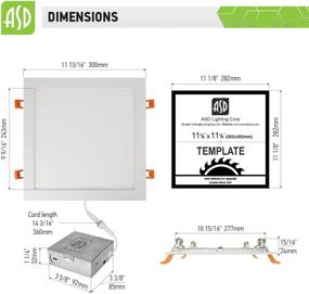 img 2 attached to 🔌 ASD Ultra Thin Temperature Selectable 3000K - 4000K - 5000K Industrial Electrical Solution