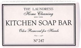 img 4 attached to 🧼 The Laundress 247 Kitchen Soap Bar - Antibacterial & Odor Removing for Hands & Kitchen Utensils - Non-Toxic, Allergen Free, 4.4 oz, Pack of 1