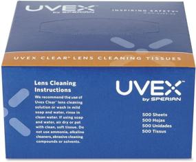 img 3 attached to 🧻 500-Count Uvex Clear Lens Cleaning Tissues for Effective Maintenance