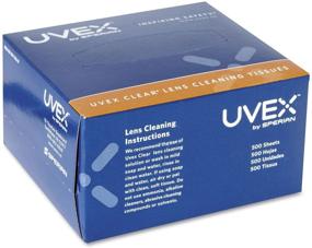 img 2 attached to 🧻 500-Count Uvex Clear Lens Cleaning Tissues for Effective Maintenance
