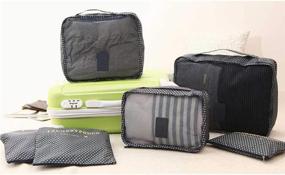 img 2 attached to Piece Packing Travel Organizer Cubes Travel Accessories for Packing Organizers
