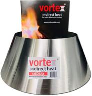 🔥 genuine usa made medium bbq vortex bge kamado kettle charcoal: perfect for (in)direct cooking logo