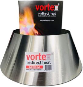 img 4 attached to 🔥 GENUINE USA Made Medium BBQ Vortex BGE Kamado Kettle Charcoal: Perfect for (In)direct Cooking