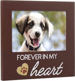 img 3 attached to 🐾 Pearhead Forever in My Heart Pet Memorial Picture Frame