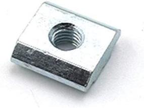 img 1 attached to 🔩 HONJIE M6 Metric Carbon Steel Tee Nuts for 3030 Aluminum Profiles - Pack of 50