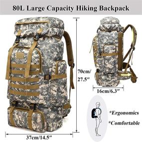 img 3 attached to 🎒 Waterproof Camouflage Rucksack by Vaupan Backpack