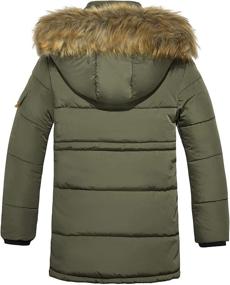 img 2 attached to 🧥 FARVALUE Winter Quilted Puffer Jacket: Stylish Boys' Clothing for Jackets & Coats