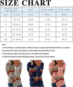 img 1 attached to BTFBM Sweatshirts Striped Sleeve Pullover Outdoor Recreation for Hiking & Outdoor Recreation Clothing