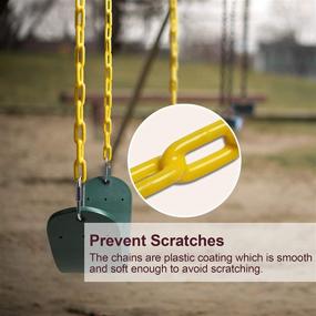 img 2 attached to Ultimate Rust-Resistant Outdoor Playground Chains from PACEARTH