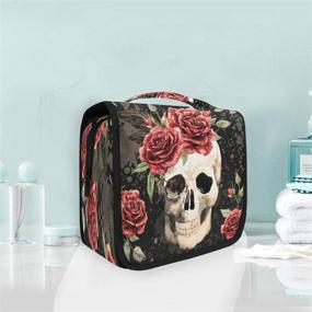 img 3 attached to XLING Toiletry Portable Cosmetic Organizer Travel Accessories and Cosmetic Cases
