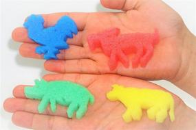 img 3 attached to 🌱 JA-RU Magic Grow Capsules: Exciting Growing Animals & Dinosaurs Bath Toys for Kids (305-1C)