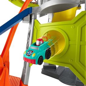 img 2 attached to 🏎️ Fun-Filled Fisher Price Little People Launch Raceway for Kids