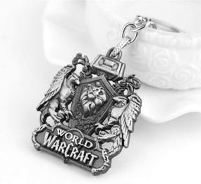 img 2 attached to 🎮 Exquisite World of Warcraft Game Keychain Pendant Charms: Perfect Jewelry Gifts for Teen Gamers - Pack of 2