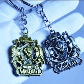 img 1 attached to 🎮 Exquisite World of Warcraft Game Keychain Pendant Charms: Perfect Jewelry Gifts for Teen Gamers - Pack of 2