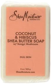 img 3 attached to Мыло для тела Shea Moisture с кокосом и гибискусом, 8 унций (U-BB-2884)