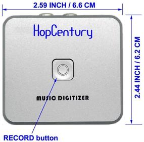 img 1 attached to 🎶 Revolutionize Your Music Collection: Music Digitizer CD Recorder for Capturing and Converting Audio from Multiple Devices