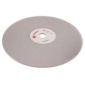 img 1 attached to 💎 High-Quality 6" 150mm Grit 320 Diamond Grinding Disc for Jewelry Tools and Gemstone Glass Ceramics