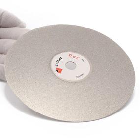 img 3 attached to 💎 High-Quality 6" 150mm Grit 320 Diamond Grinding Disc for Jewelry Tools and Gemstone Glass Ceramics