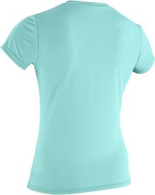 img 3 attached to O'Neill Women's Basic Skins UPF 50+ Short Sleeve Sun Shirt for Maximum Sun Protection