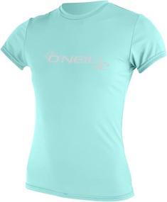 img 4 attached to O'Neill Women's Basic Skins UPF 50+ Short Sleeve Sun Shirt for Maximum Sun Protection