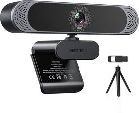 img 4 attached to 🎥 DEPSTECH 1080P Webcam with Microphone 2021 - USB FHD Web Camera for PC Mac Laptop Desktop - Privacy Cover & Tripod Included - Ideal for Zoom, Skype, Facetime, Teams Streaming