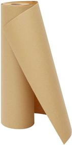 img 2 attached to Jumbo Kraft Paper Roll - Brown Packing Paper, 100 Feet Long Kraft Paper Roll, for Crafts, Gift Wrapping, Packaging, Shipping, 12 x 1200 Inches