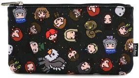 img 2 attached to 🧙 Harry Potter Character Loungefly All Over Print Cosmetic Pouch Bag