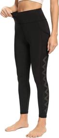 img 3 attached to CHAMA Control Pocket Workout Leggings