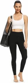 img 1 attached to CHAMA Control Pocket Workout Leggings
