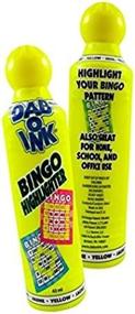 img 1 attached to 🖍️ Dab O Ink Yellow Highlighter Bingo Dauber - 2-Piece SEO-Optimized Set